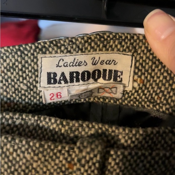 Vintage Wool Tweed Pencil Skirt - Picture 2 of 8